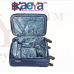 OkaeYa Safari Fabric 71 cms Navy Blue Soft Sided Carry-On (TETRA 4W 69 NAVY BLUE)